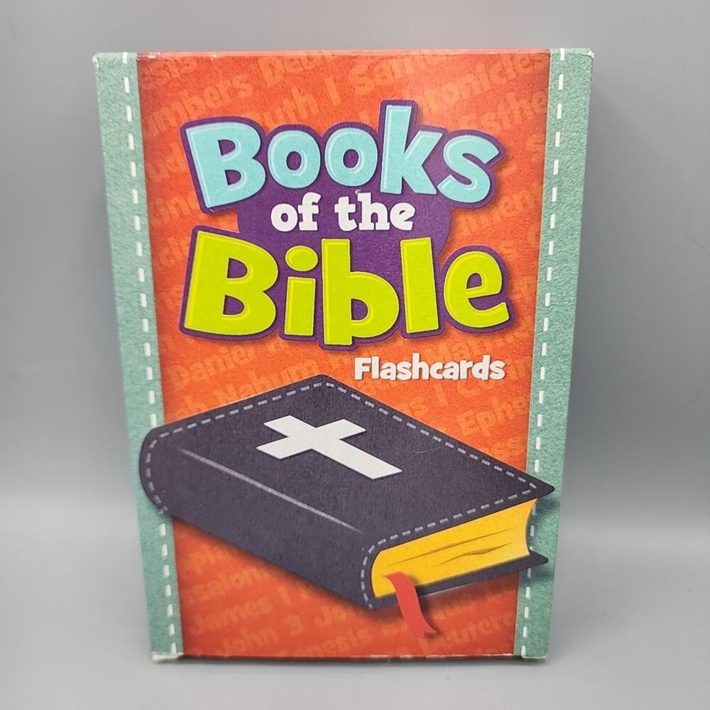 Books of the Bible Flashcards - Ages 5 and Up - 67 Cards 5 x 7 In.